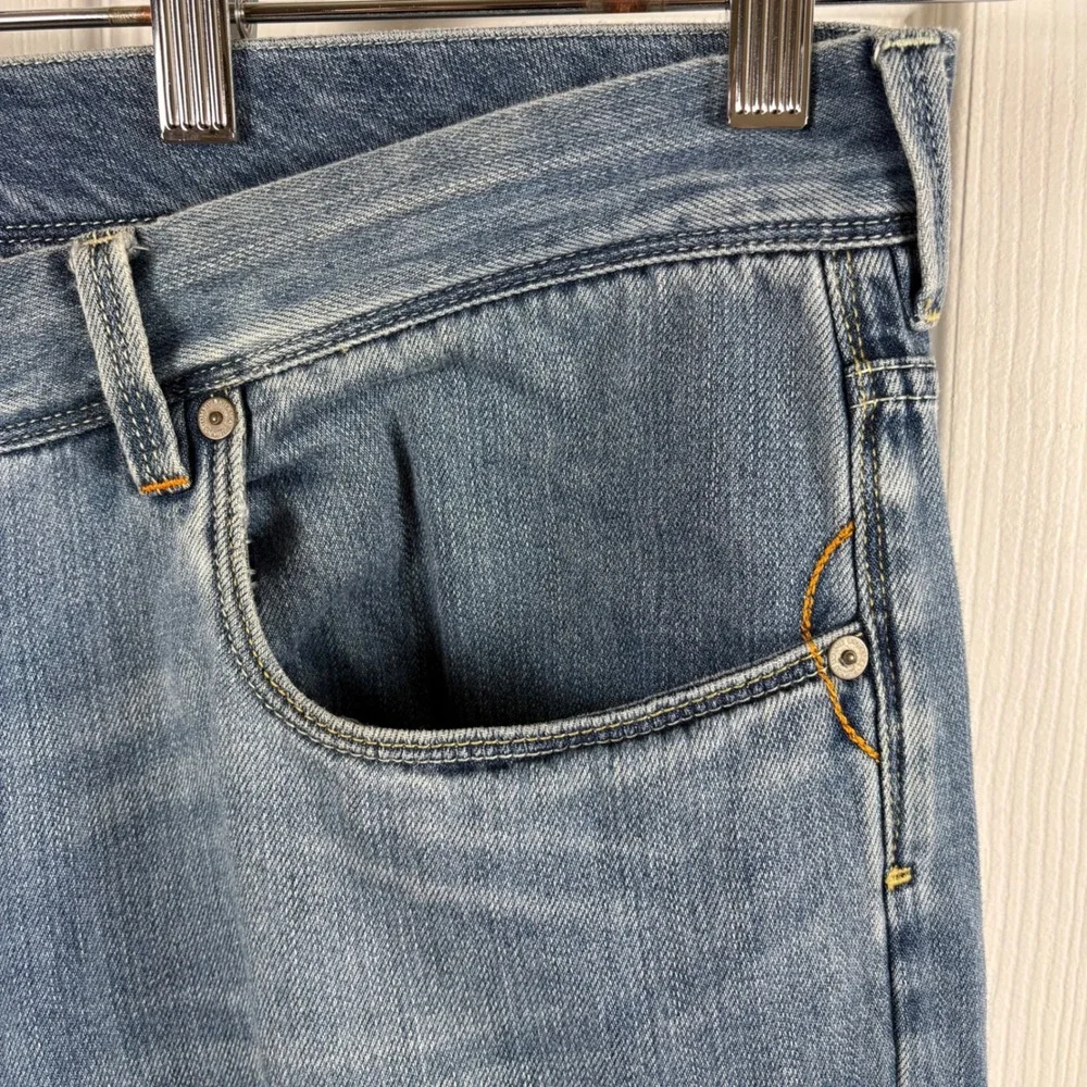 Tommy Bahama Standard Jeans 40x30 Blue Cotton Tencel Blend Coastal Casual‎ Denim